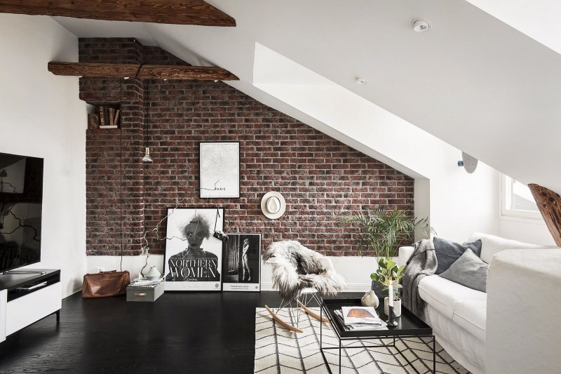 Loft style attic