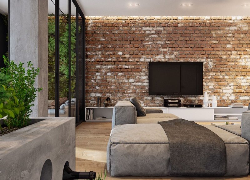 Loft style in the interior