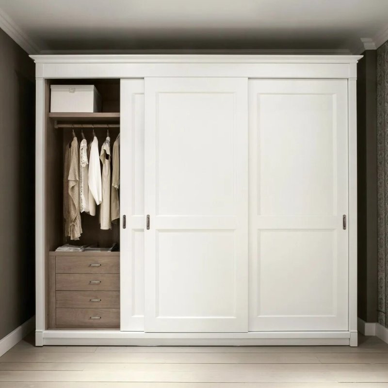 Skandi compartment wardrobe