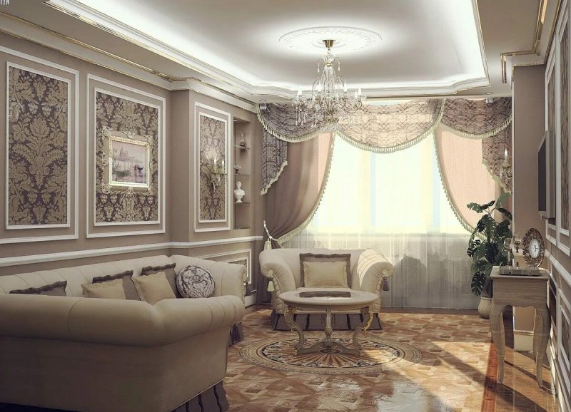 Living room in classic style