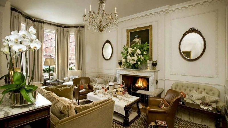 Neo Victorian style in the interior