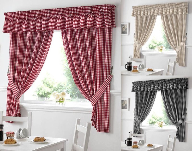 Curtain in the kitchen