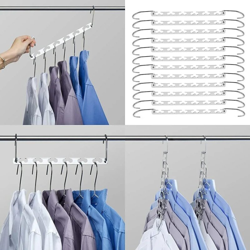 Hanger to save space in the closet