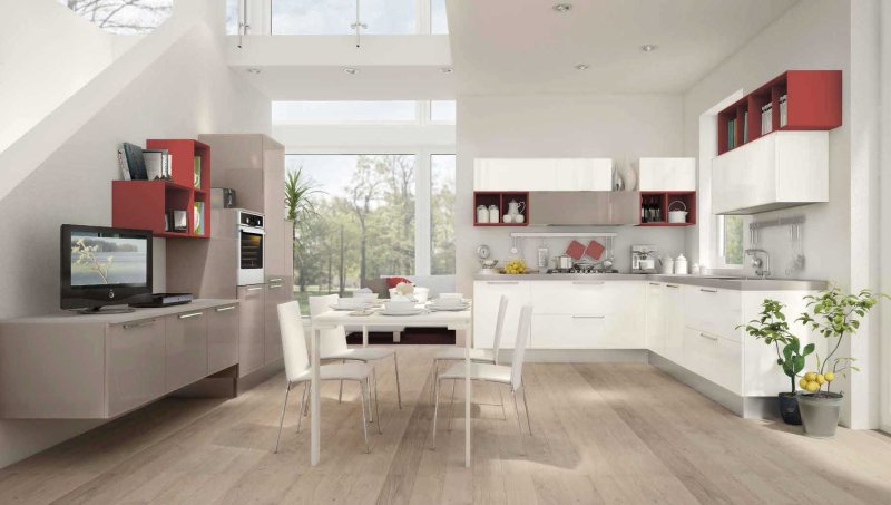 Kitchen in a modern style