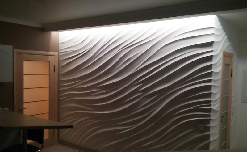 Gypsum 3 d panel