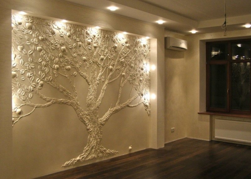 Volumetric wall decor