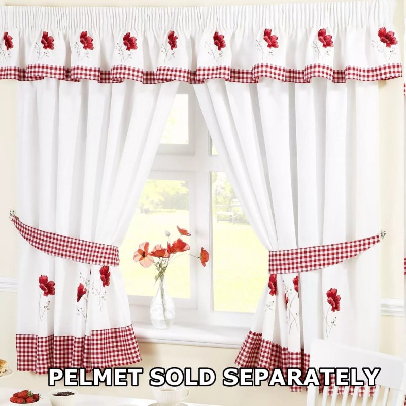 The curtain for the kitchen