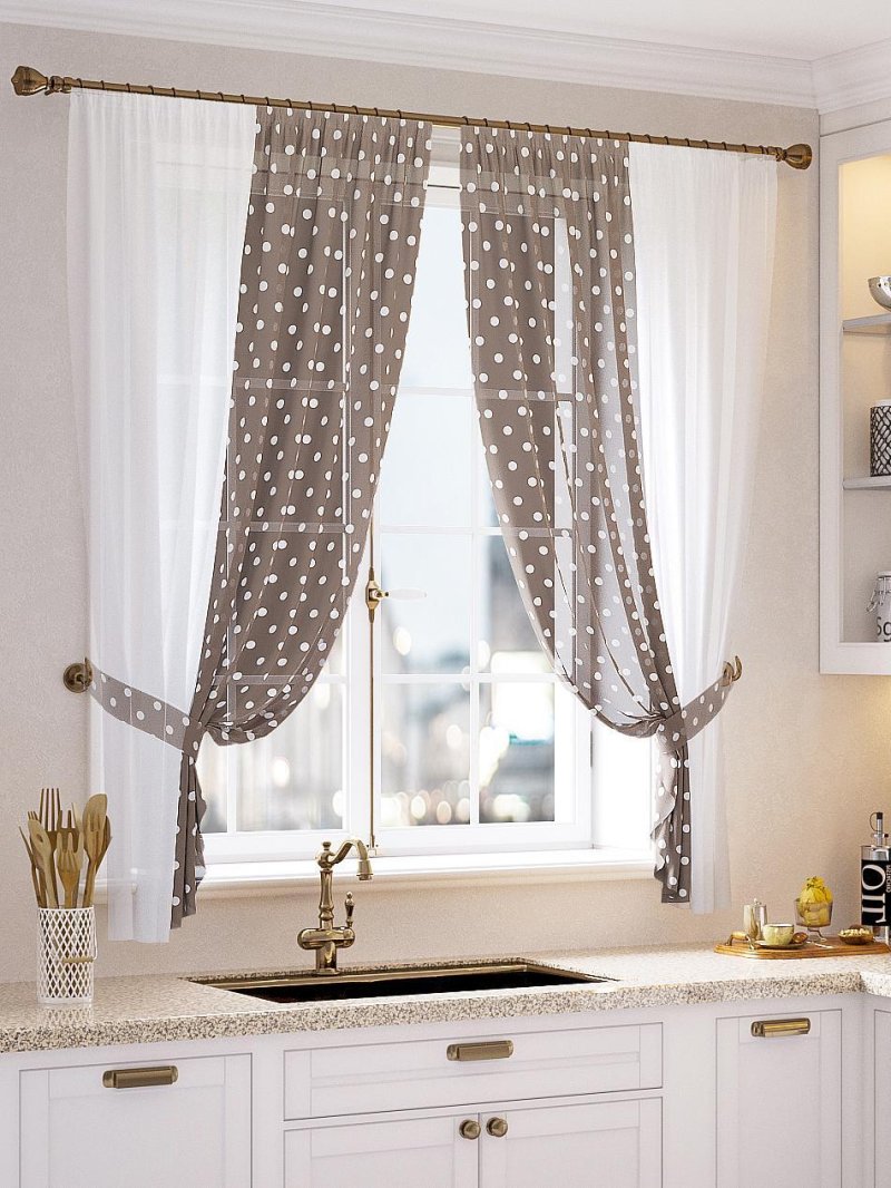 Kitchen curtain set