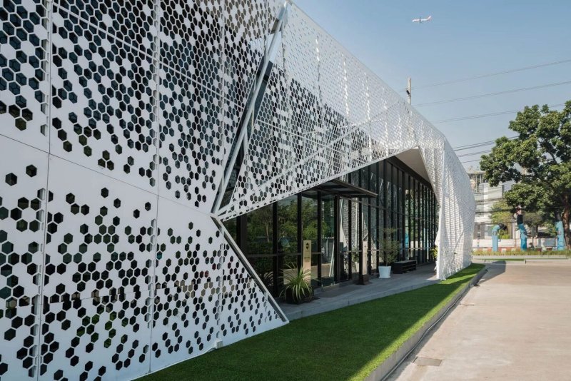 Perforated Metal Facade Panel