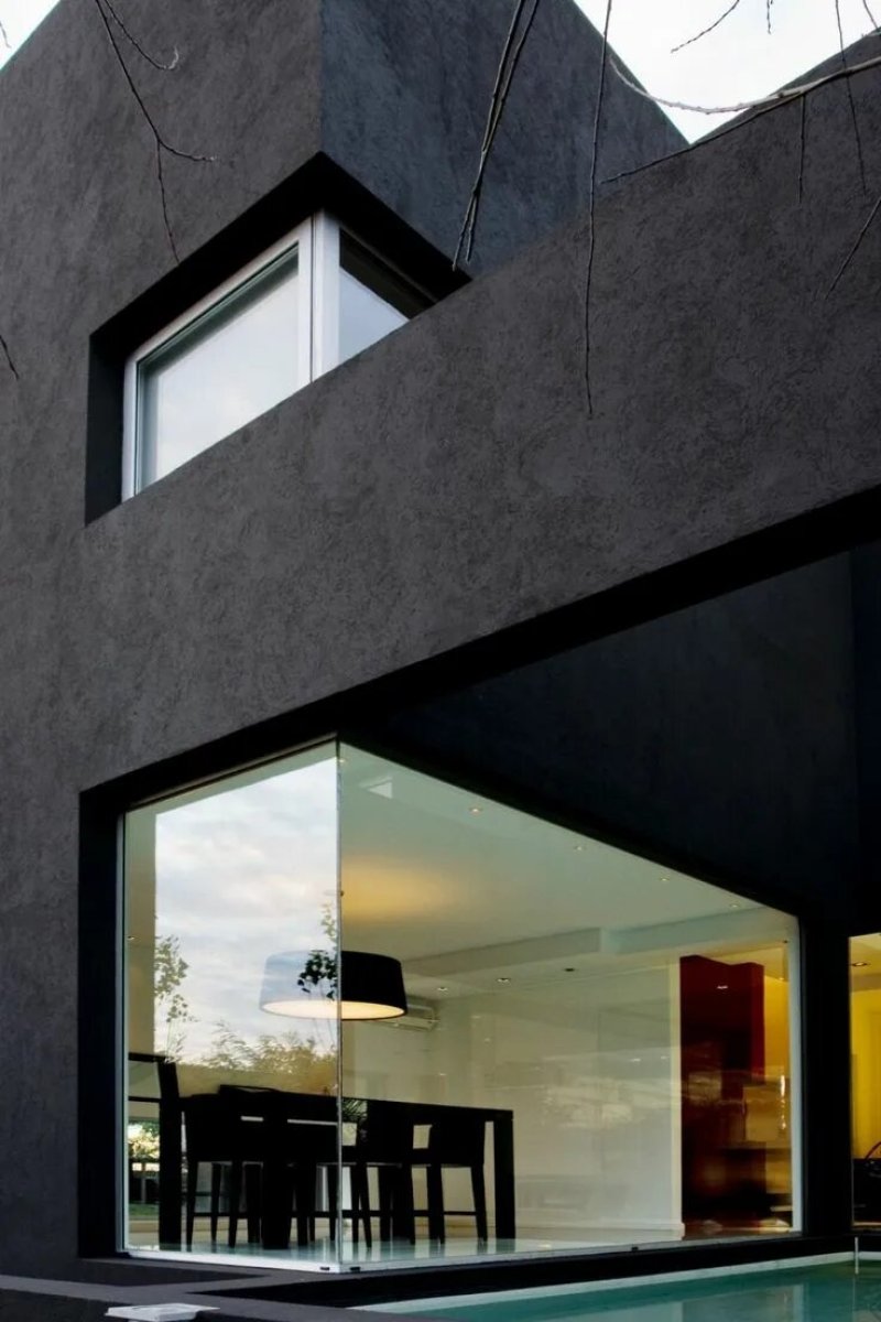 Black facade