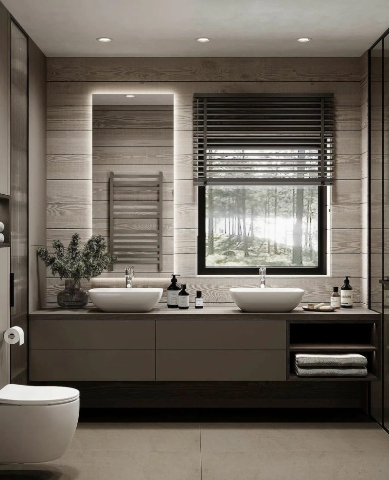 Trends in the interior 2023 in the bathroom