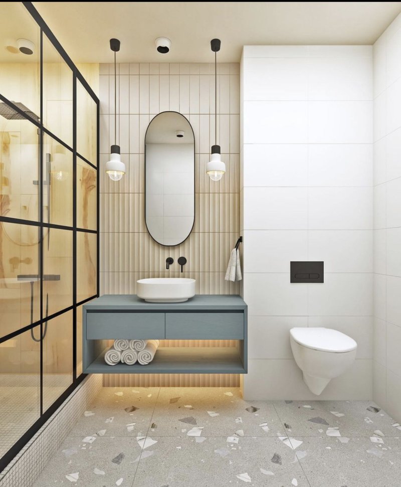 Modern bathroom design