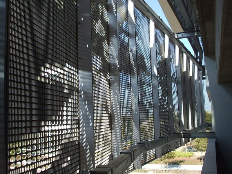 Metal perforated sheet