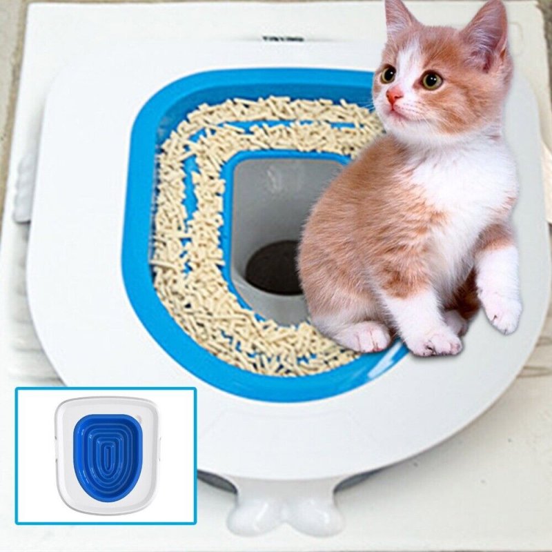 Tray for teaching cats to the toilet