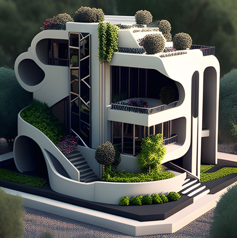 Futuristic house