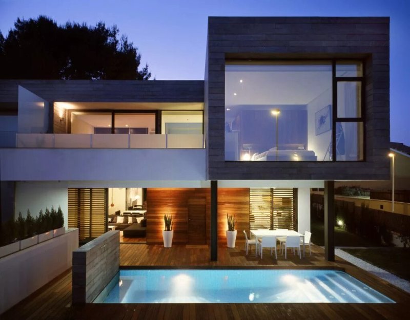 Modern design of houses