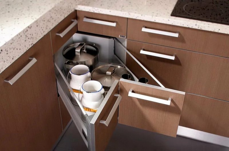 Spaces Cornner drawer system