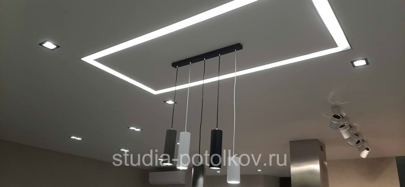 Ceiling light lines