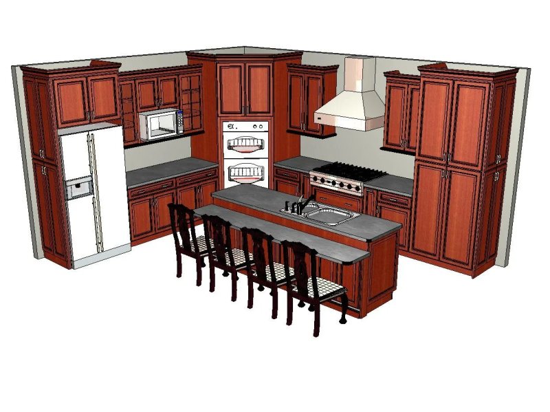 Kitchen layout