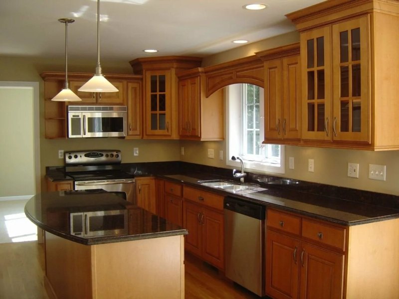 Kitchen with a window