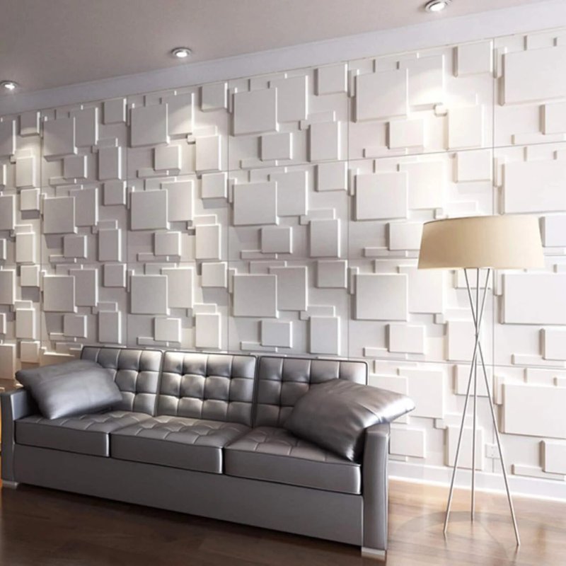 Self -adhesive 3 d panels for walls