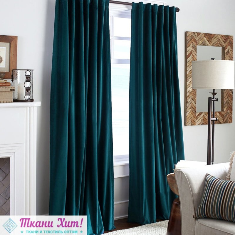 Curtains Blackout emerald