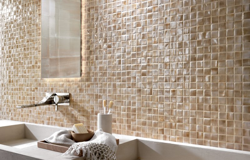 Bathroom mosaic tile