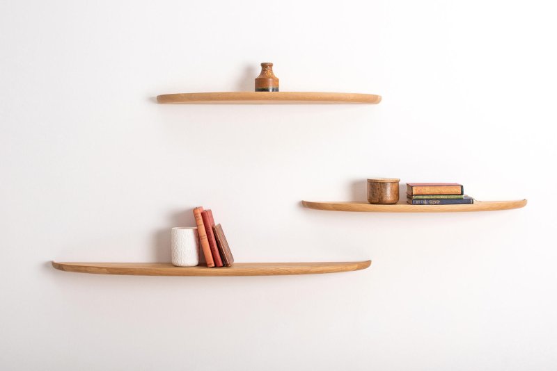 Wooden shelf