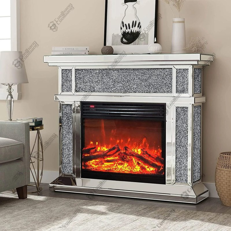 Mirror fireplace