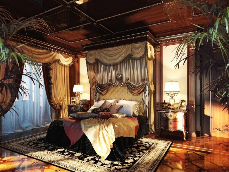 Palace -style bedroom