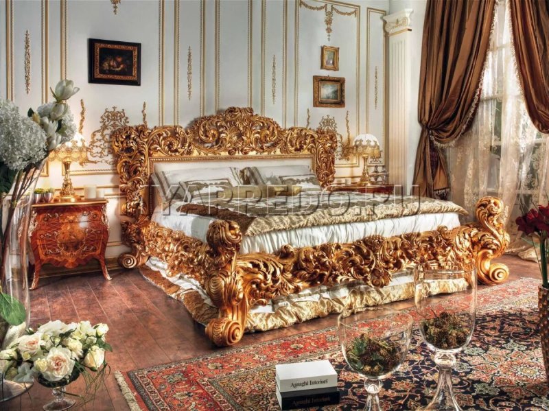 Baroque style bedroom