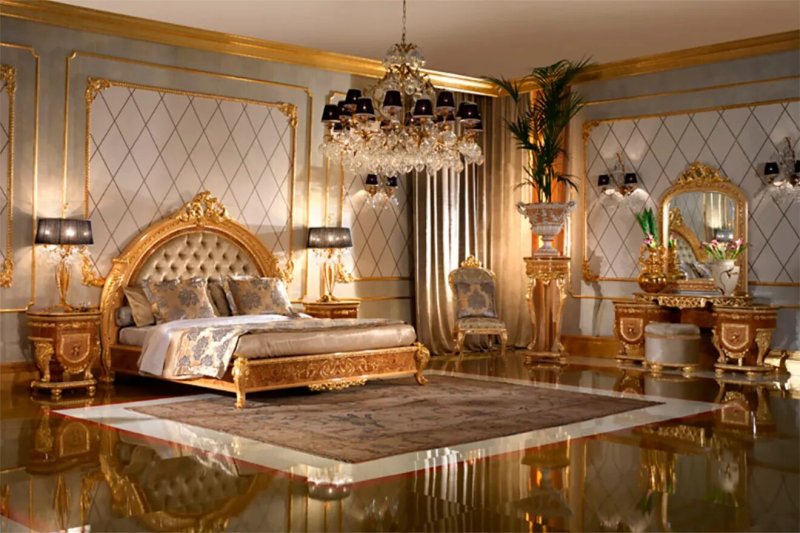 Baroque style bedroom