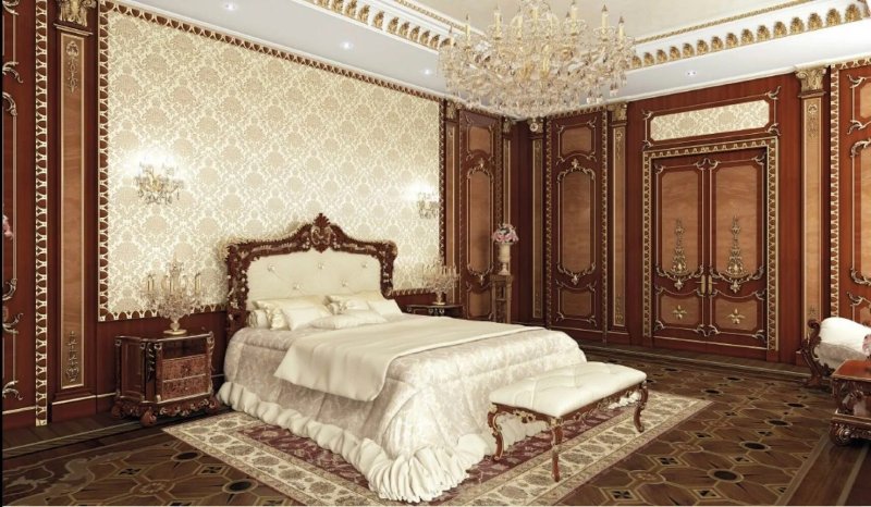 Baroque style bedroom