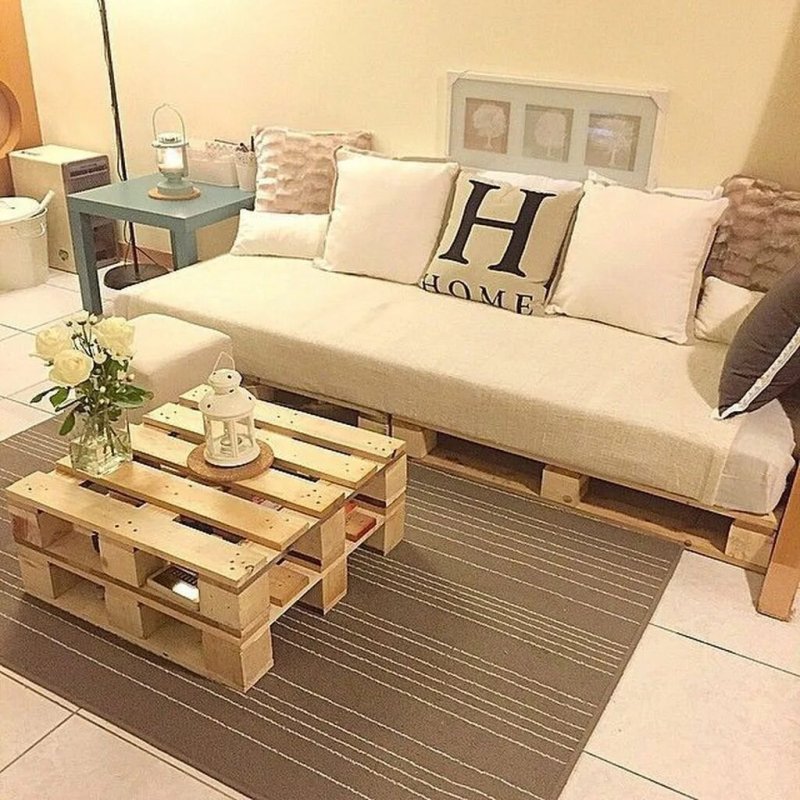 Furniture from the pallet