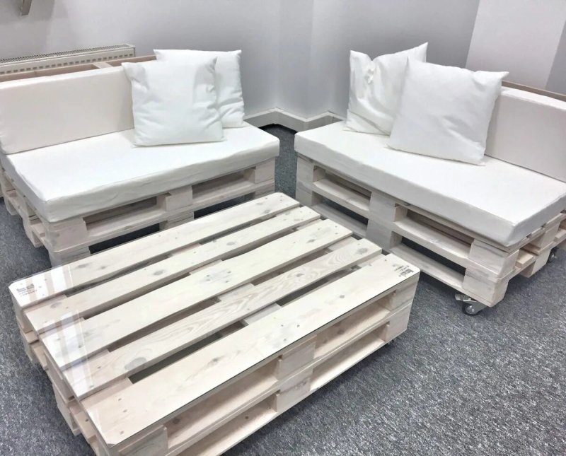 Furniture from the pallet