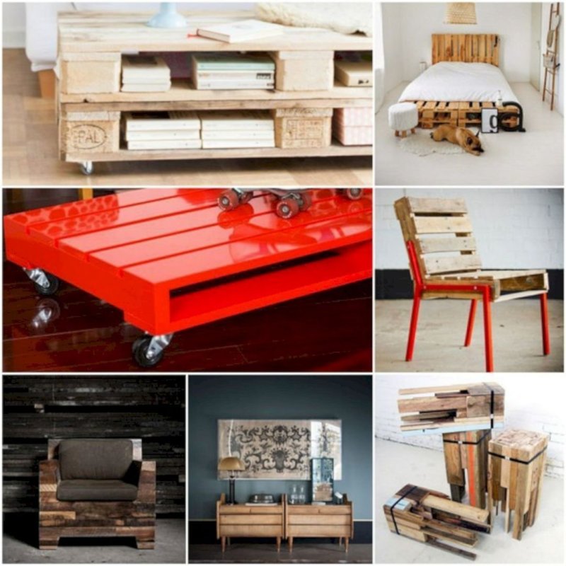 Furniture from the pallet