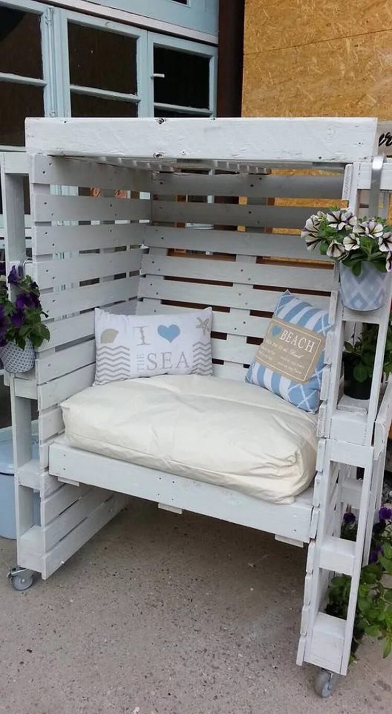 Furniture from the pallet