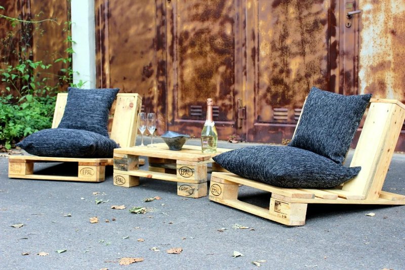 Furniture from the pallet