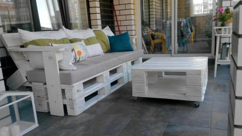 Furniture from the pallet