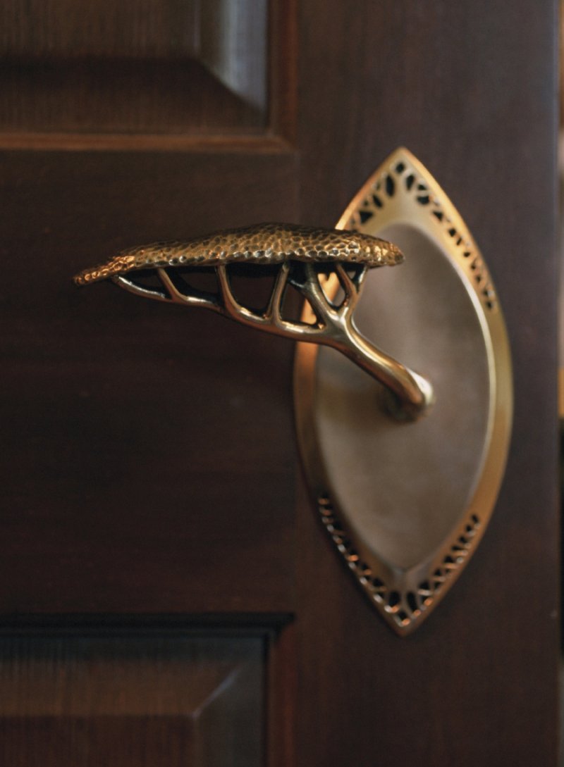 Unusual door handles