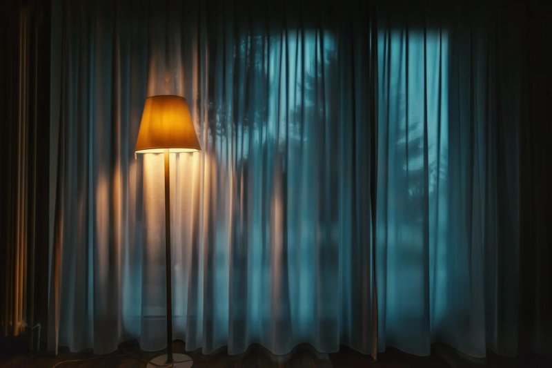 The background of the curtain