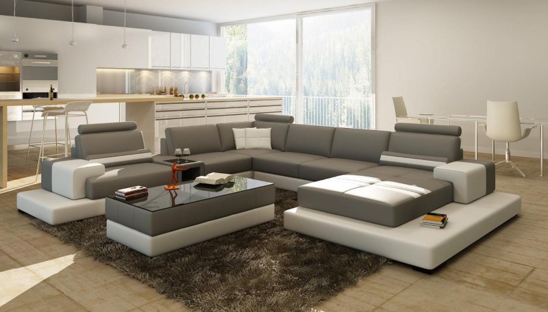 Comfortable sofas for the living room