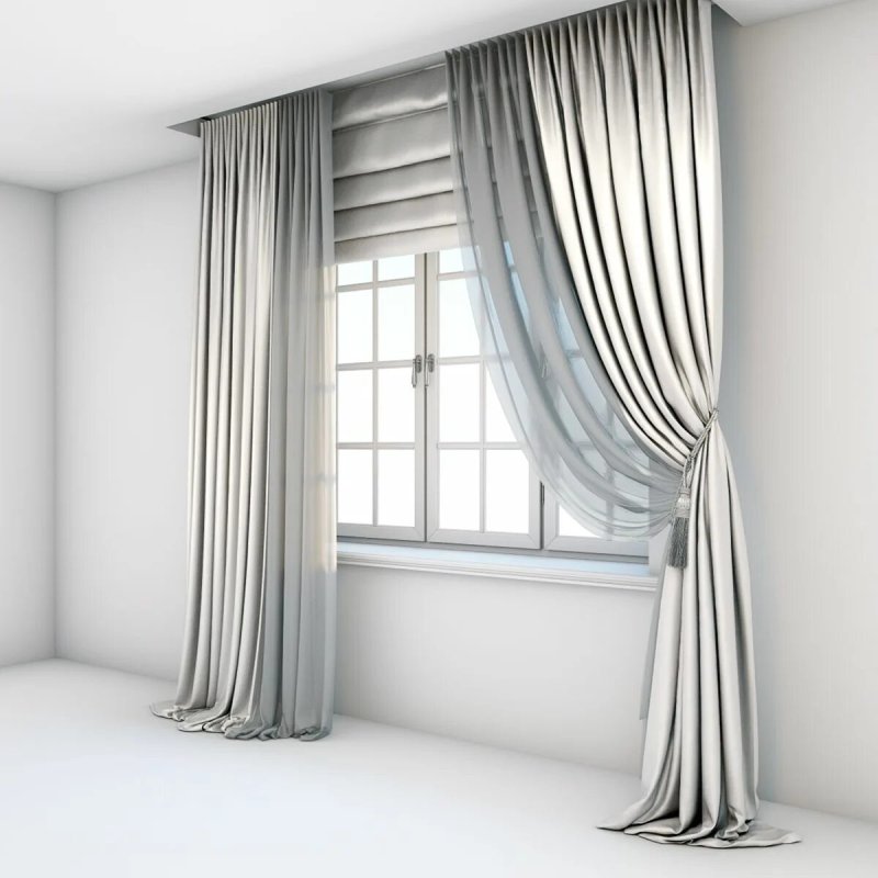 Curtains for 3D max