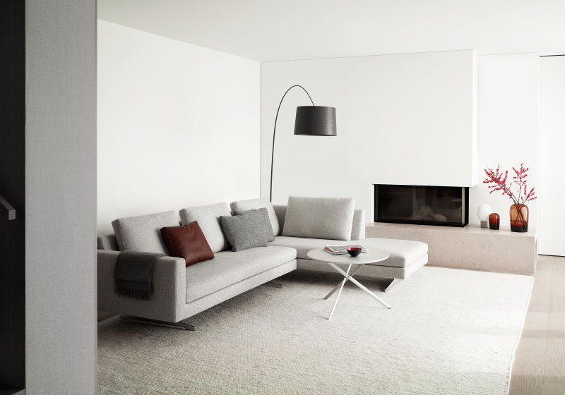 Living room sofa in a modern style