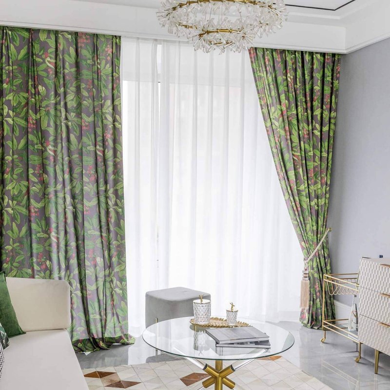 Fashion curtains in the living room 2024 News in the interior