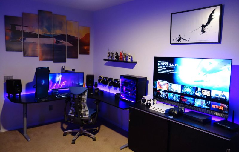 Gamer game room