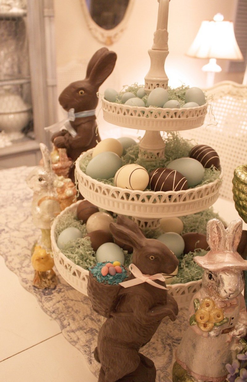 Easter table decoration