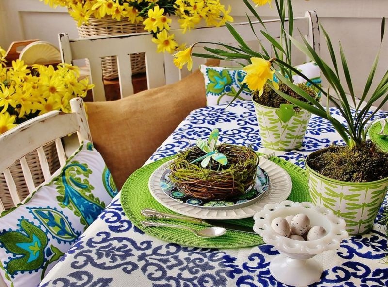 Easter interior decor