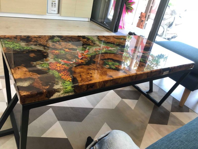 Epoxy table