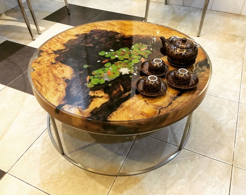 Epoxy table